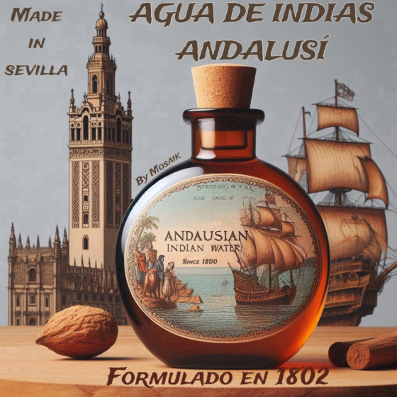 Agua de Indias Andalusí ritualizada